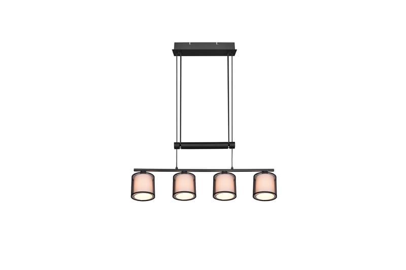 Burton Pendellampe 4-os E14 MatSort - Belysning - Lamper & indendørsbelysning - Køkkenlampe - Loftlampe køkken