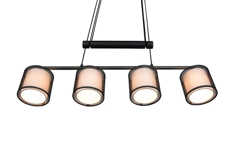 Burton Pendellampe 4-os E14 MatSort - Belysning - Lamper & indendørsbelysning - Køkkenlampe - Loftlampe køkken