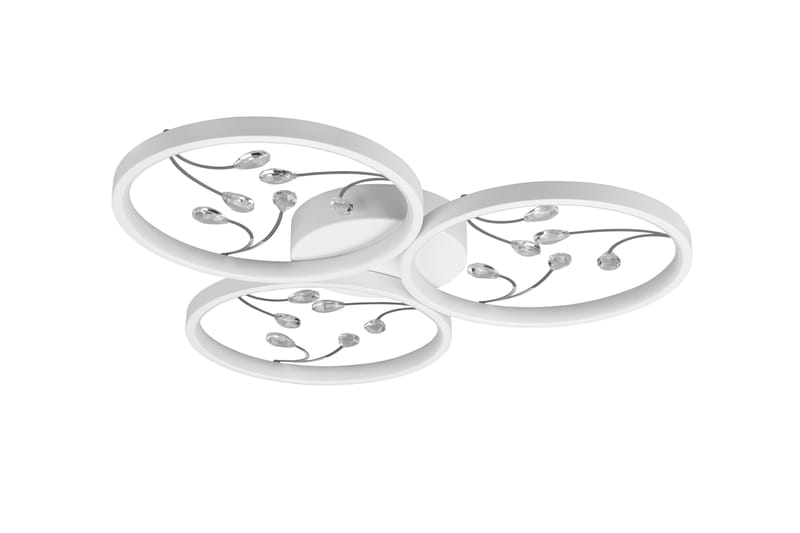 Groovy LED-loftlampe 3-os Mathvid/Krom - Belysning - Lamper & indendørsbelysning - Køkkenlampe - Loftlampe køkken