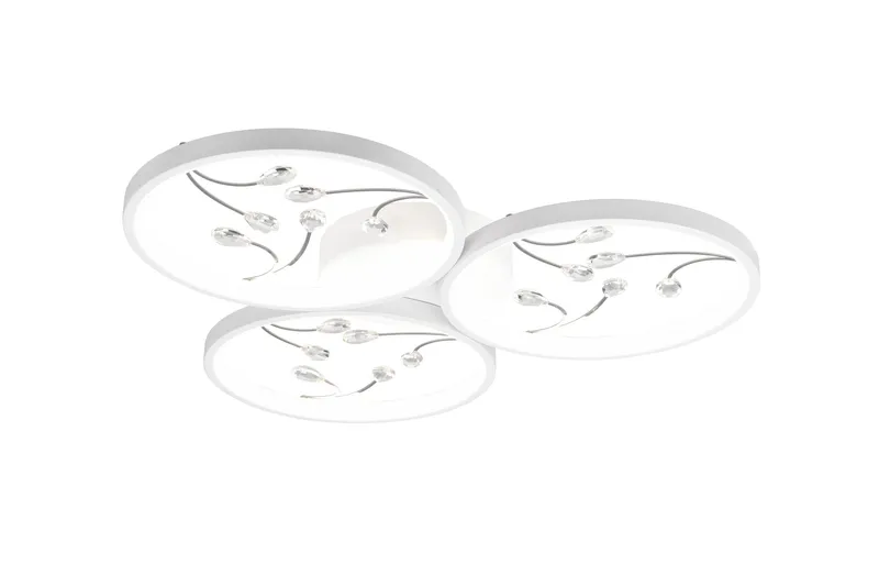 Groovy LED-loftlampe 3-os Mathvid/Krom, undefined