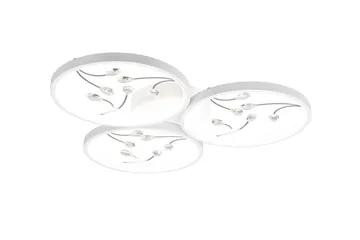 Groovy LED-loftlampe 3-os Mathvid/Krom - Belysning - Lamper & indendørsbelysning - Køkkenlampe - Loftlampe køkken