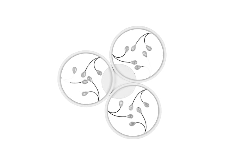 Groovy LED-loftlampe 3-os Mathvid/Krom - Belysning - Lamper & indendørsbelysning - Køkkenlampe - Loftlampe køkken