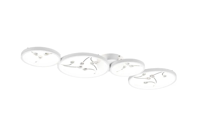 Groovy LED-loftlampe 4-os Mathvid/Krom, undefined