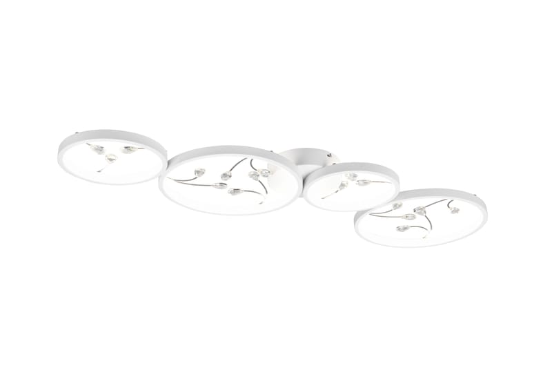 Groovy LED-loftlampe 4-os Mathvid/Krom - Belysning - Lamper & indendørsbelysning - Køkkenlampe - Loftlampe køkken