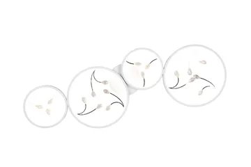 Groovy LED-loftlampe 4-os Mathvid/Krom - Belysning - Lamper & indendørsbelysning - Køkkenlampe - Loftlampe køkken