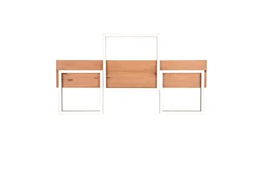 Harper LED-loftlampe 65 cm MatSort/Træ - Belysning - Lamper & indendørsbelysning - Køkkenlampe - Loftlampe køkken