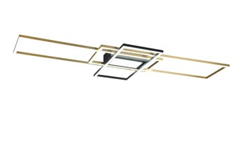 Irvine LED-loftlampe Matmessing/MatSort - Belysning - Lamper & indendørsbelysning - Køkkenlampe - Loftlampe køkken