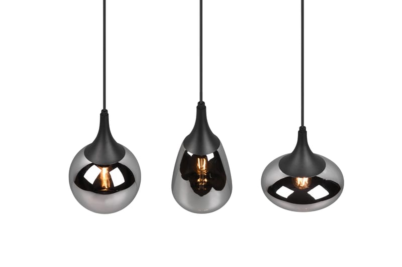 Lumina Pendellampe 3-os E14 MatSort - Belysning - Lamper & indendørsbelysning - Køkkenlampe - Loftlampe køkken