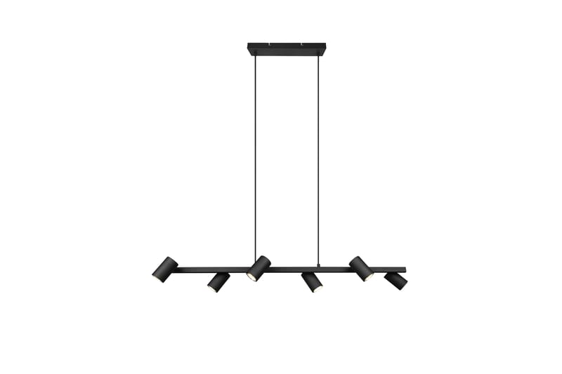 Marley Hængelampe 115 cm 6-del Matsort - Belysning - Lamper & indendørsbelysning - Køkkenlampe - Loftlampe køkken