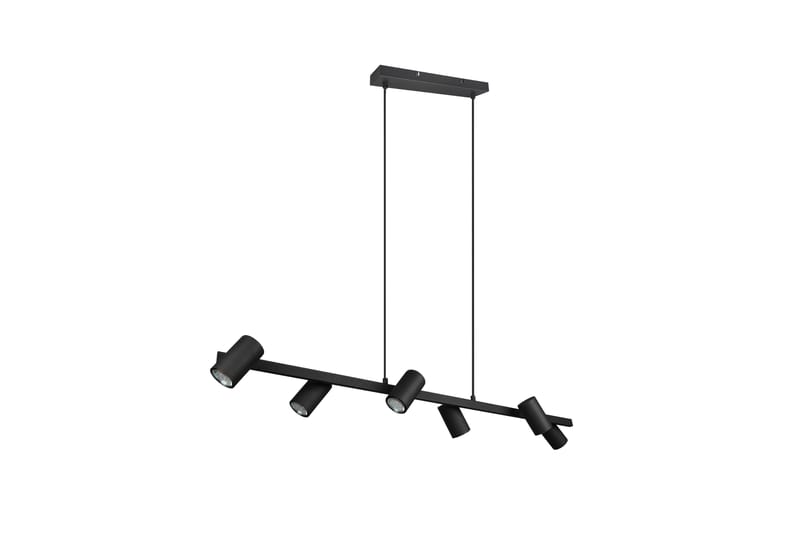 Marley Hængelampe 115 cm 6-del Matsort - Belysning - Lamper & indendørsbelysning - Køkkenlampe - Loftlampe køkken