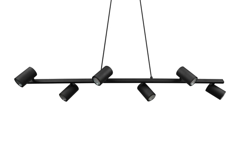 Marley Hængelampe 115 cm 6-del Matsort - Belysning - Lamper & indendørsbelysning - Køkkenlampe - Loftlampe køkken