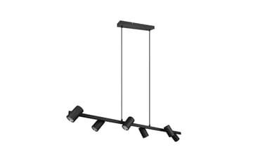 Marley Hængelampe 115 cm 6-del Matsort - Belysning - Lamper & indendørsbelysning - Køkkenlampe - Loftlampe køkken