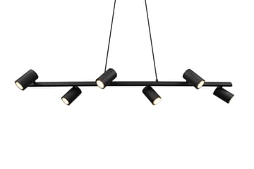 Marley Hængelampe 115 cm 6-del Matsort - Belysning - Lamper & indendørsbelysning - Køkkenlampe - Loftlampe køkken