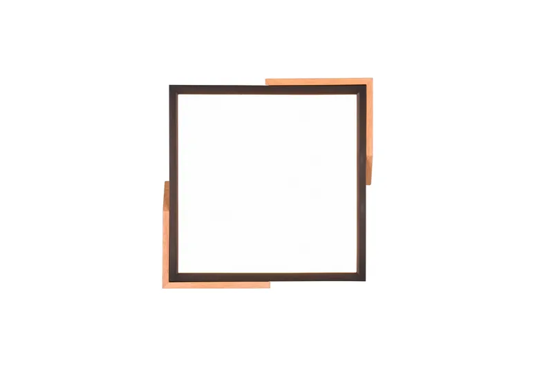 Meta LED-loftlampe MatSort/Træ - Belysning - Lamper & indendørsbelysning - Køkkenlampe - Loftlampe køkken