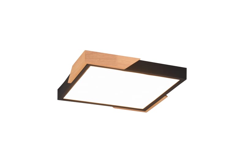 Meta LED-loftlampe MatSort/Træ - Belysning - Lamper & indendørsbelysning - Køkkenlampe - Loftlampe køkken