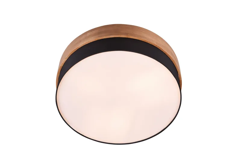 Seasons loftlampe 50 cm E14 Sort/Træ - Belysning - Lamper & indendørsbelysning - Køkkenlampe - Loftlampe køkken