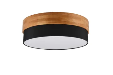 Seasons loftlampe 50 cm E14 Sort/Træ - Belysning - Lamper & indendørsbelysning - Køkkenlampe - Loftlampe køkken