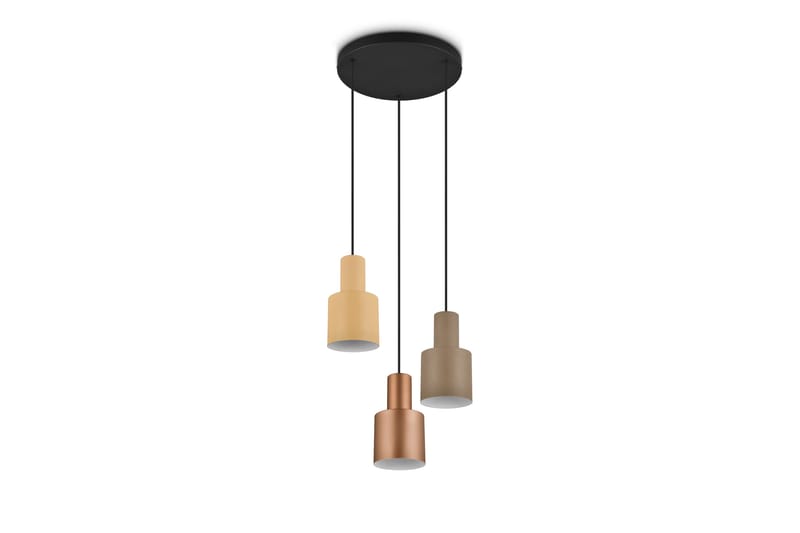 Trio Lighting Agudo Loftlampe 3L E27 Flerfarvet - Belysning - Lamper & indendørsbelysning - Køkkenlampe - Loftlampe køkken
