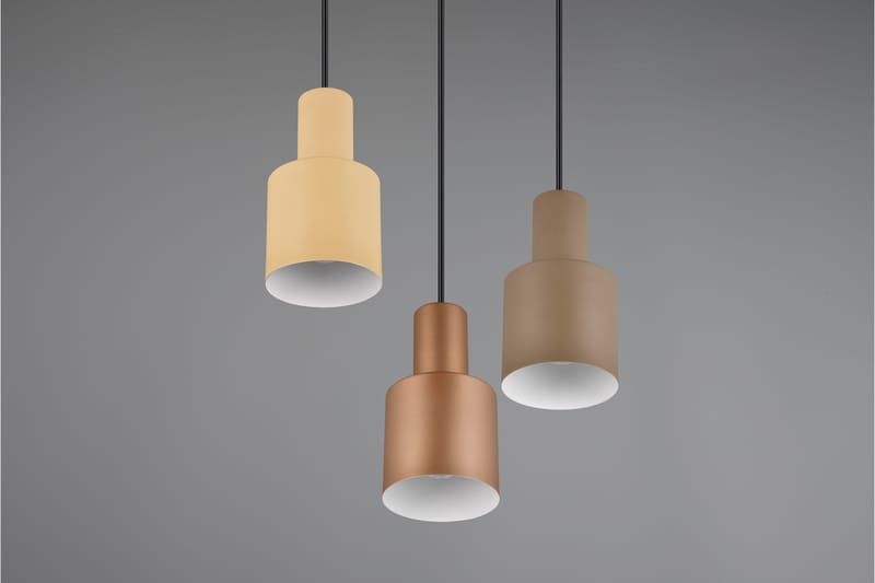 Trio Lighting Agudo Loftlampe 3L E27 Flerfarvet - Belysning - Lamper & indendørsbelysning - Køkkenlampe - Loftlampe køkken