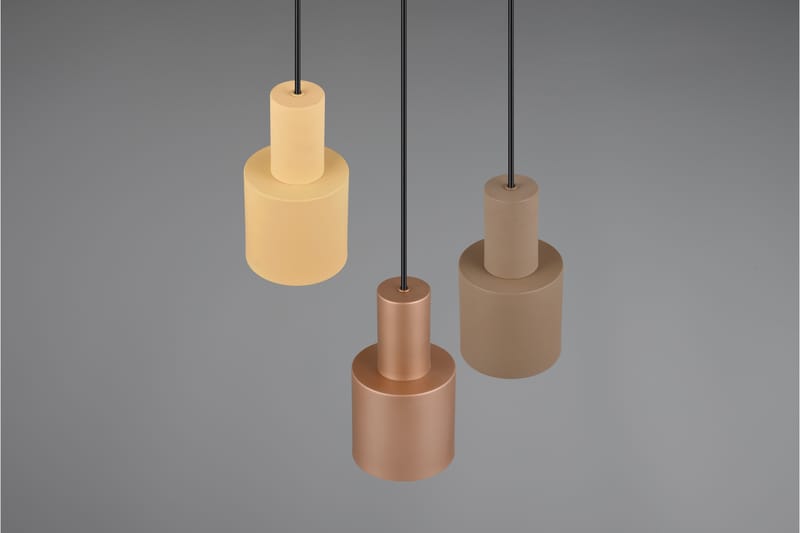 Trio Lighting Agudo Loftlampe 3L E27 Flerfarvet - Belysning - Lamper & indendørsbelysning - Køkkenlampe - Loftlampe køkken