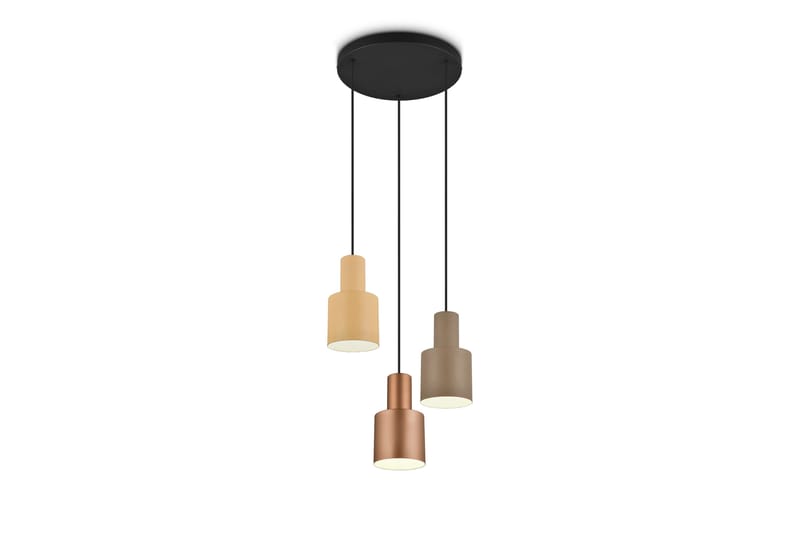 Trio Lighting Agudo Loftlampe 3L E27 Flerfarvet - Belysning - Lamper & indendørsbelysning - Køkkenlampe - Loftlampe køkken