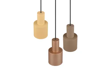 Trio Lighting Agudo Loftlampe 3L E27 Flerfarvet - Belysning - Lamper & indendørsbelysning - Køkkenlampe - Loftlampe køkken