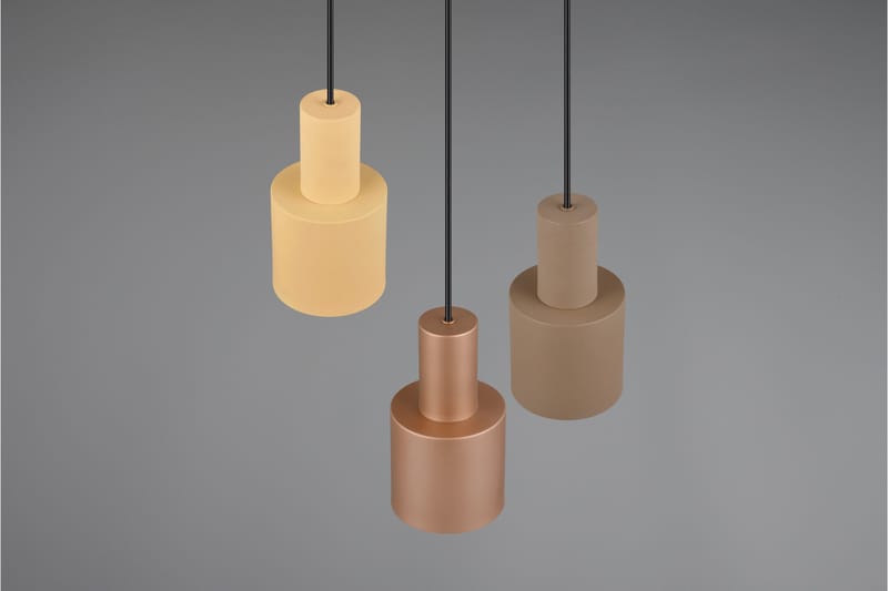 Trio Lighting Agudo Loftlampe 3L E27 Flerfarvet - Belysning - Lamper & indendørsbelysning - Køkkenlampe - Loftlampe køkken