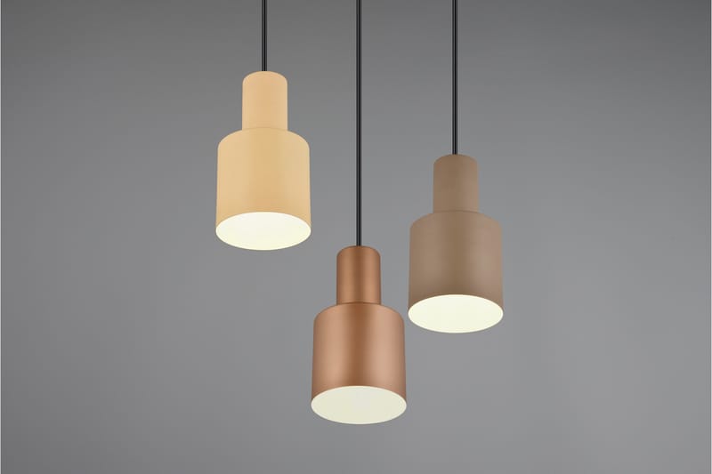 Trio Lighting Agudo Loftlampe 3L E27 Flerfarvet - Belysning - Lamper & indendørsbelysning - Køkkenlampe - Loftlampe køkken