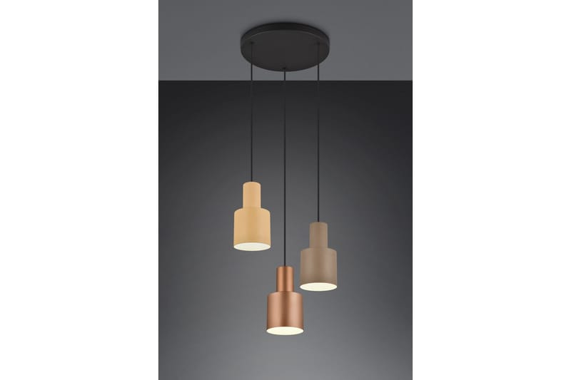 Trio Lighting Agudo Loftlampe 3L E27 Flerfarvet - Belysning - Lamper & indendørsbelysning - Køkkenlampe - Loftlampe køkken