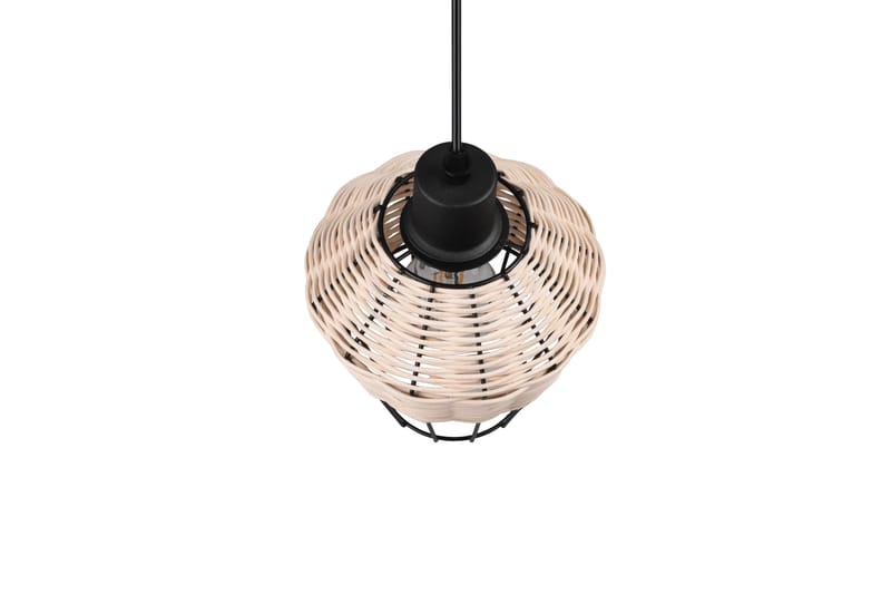 Trio Lighting Borka loftlampe 1L E27 rattan - Trio Lighting - Belysning - Lamper & indendørsbelysning - Køkkenlampe - Loftlampe køkken