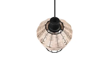 Trio Lighting Borka loftlampe 1L E27 rattan - Trio Lighting - Belysning - Lamper & indendørsbelysning - Køkkenlampe - Loftlampe køkken