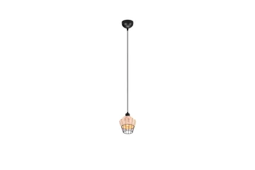 Trio Lighting Borka loftlampe 1L E27 rattan - Trio Lighting - Belysning - Lamper & indendørsbelysning - Køkkenlampe - Loftlampe køkken