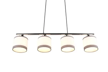Trio Lighting Davos Loftlampe 4L E14 Krom/Hvid - Belysning - Lamper & indendørsbelysning - Køkkenlampe - Loftlampe køkken