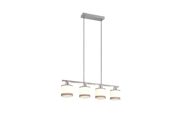 Trio Lighting Davos Loftlampe 4L E14 Krom/Hvid - Belysning - Lamper & indendørsbelysning - Køkkenlampe - Loftlampe køkken