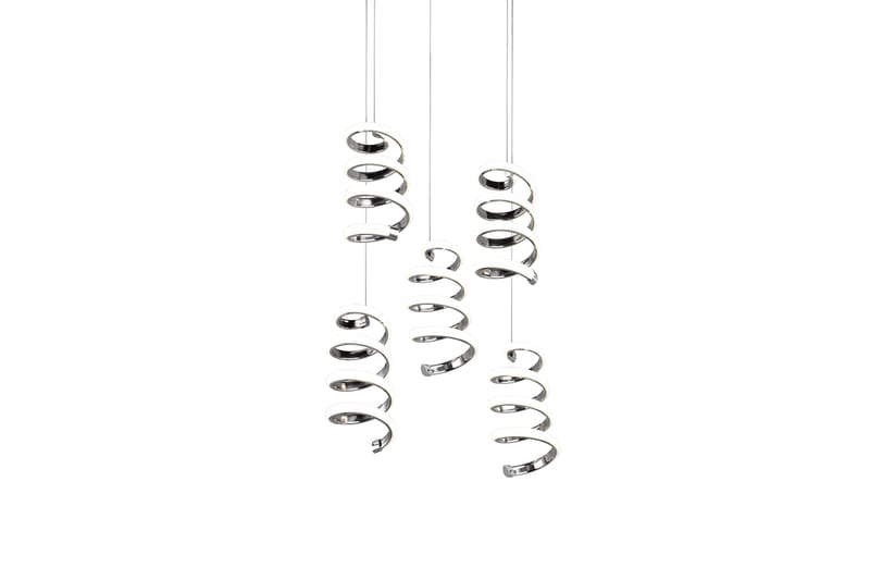 Trio Lighting Laola LED Loftlampe 5L Krom 4000K - Belysning - Lamper & indendørsbelysning - Køkkenlampe - Loftlampe køkken