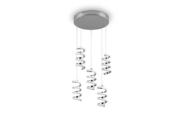 Trio Lighting Laola LED Loftlampe 5L Krom 4000K - Belysning - Lamper & indendørsbelysning - Køkkenlampe - Loftlampe køkken