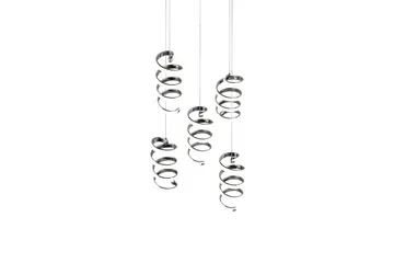 Trio Lighting Laola LED Loftlampe 5L Krom 4000K - Belysning - Lamper & indendørsbelysning - Køkkenlampe - Loftlampe køkken
