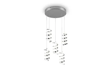 Trio Lighting Laola LED Loftlampe 5L Krom 4000K - Belysning - Lamper & indendørsbelysning - Køkkenlampe - Loftlampe køkken