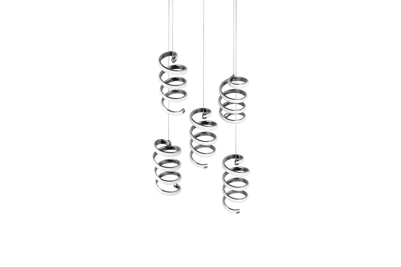 Trio Lighting Laola LED Loftlampe 5L Krom 4000K - Belysning - Lamper & indendørsbelysning - Køkkenlampe - Loftlampe køkken