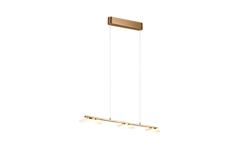 Trio Lighting Merton LED Taklampe 3L Matt Messing - Belysning - Lamper & indendørsbelysning - Køkkenlampe - Loftlampe køkken