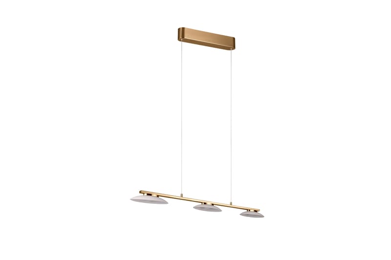 Trio Lighting Merton LED Taklampe 3L Matt Messing - Belysning - Lamper & indendørsbelysning - Køkkenlampe - Loftlampe køkken
