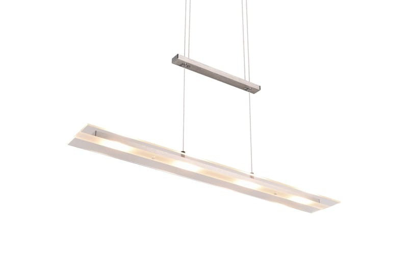 Trio Lighting Milos LED Loftlampe Børstet Stål - Belysning - Lamper & indendørsbelysning - Køkkenlampe - Loftlampe køkken