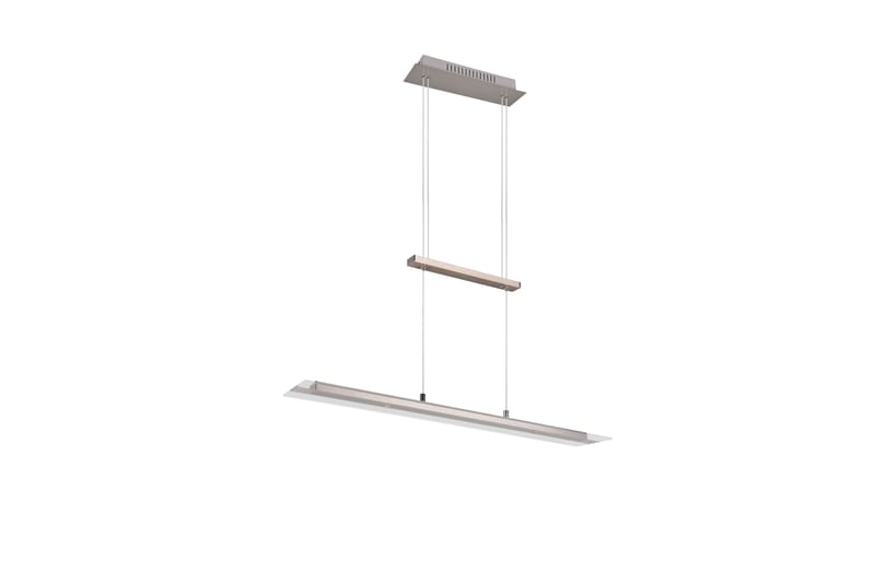 Trio Lighting Milos LED Loftlampe Børstet Stål - Belysning - Lamper & indendørsbelysning - Køkkenlampe - Loftlampe køkken