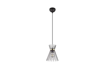 Trio Lighting Rod Loftlampe 1L E27 Sort/Guld - Belysning - Lamper & indendørsbelysning - Køkkenlampe - Loftlampe køkken