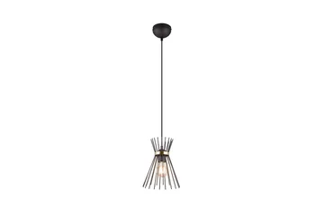 Trio Lighting Rod Loftlampe 1L E27 Sort/Guld - Belysning - Lamper & indendørsbelysning - Køkkenlampe - Loftlampe køkken