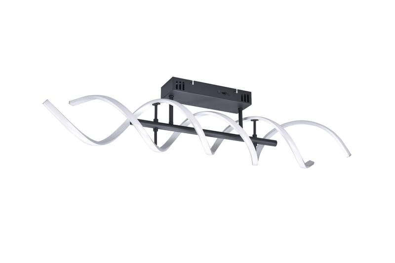 Trio Lighting Sequence LED plafond børstet aluminium/matsort - Trio Lighting - Belysning - Lamper & indendørsbelysning - Køkkenlampe - Loftlampe køkken