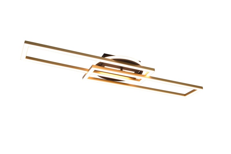 Twister LED-loftlampe Matmessing/MatSort - Belysning - Lamper & indendørsbelysning - Køkkenlampe - Loftlampe køkken