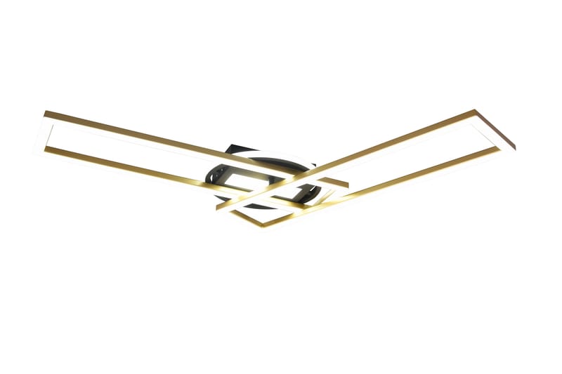 Twister LED-loftlampe Matmessing/MatSort - Belysning - Lamper & indendørsbelysning - Køkkenlampe - Loftlampe køkken