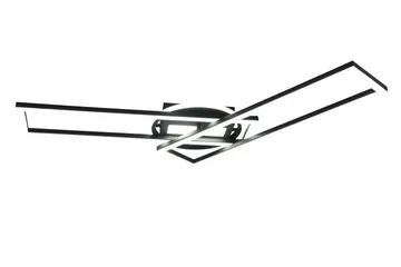 Twister LED-loftlampe MatSort - Belysning - Lamper & indendørsbelysning - Køkkenlampe - Loftlampe køkken