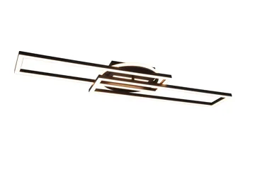 Twister LED-loftlampe MatSort - Belysning - Lamper & indendørsbelysning - Køkkenlampe - Loftlampe køkken